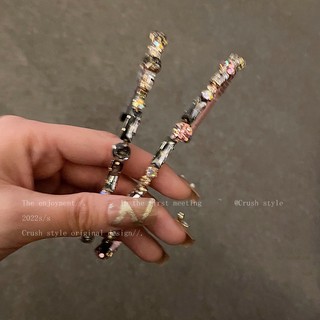 Băng Đô Cài Tóc Đính Đá Zircon Mới