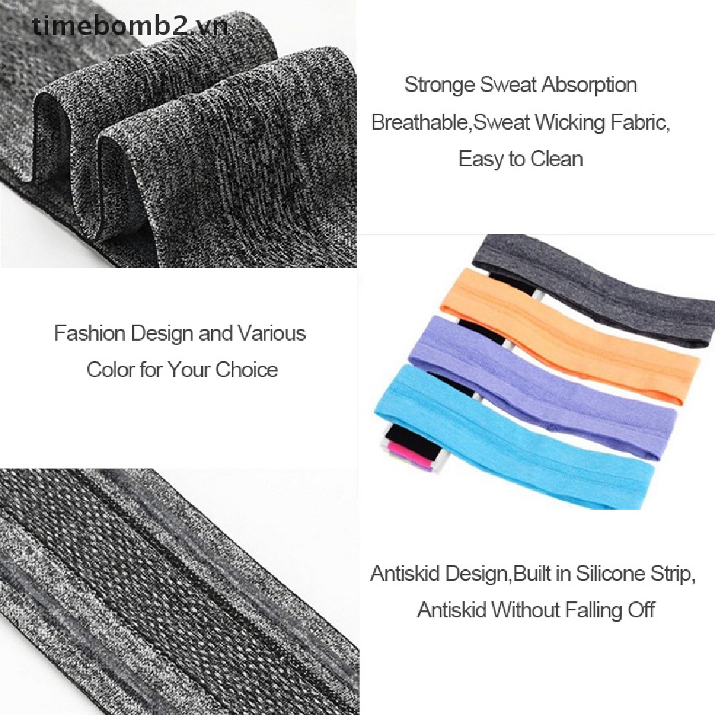 { # Băng Đô Thể Thao Co Giãn Chống Trầy Xước Cho Nam Nữ