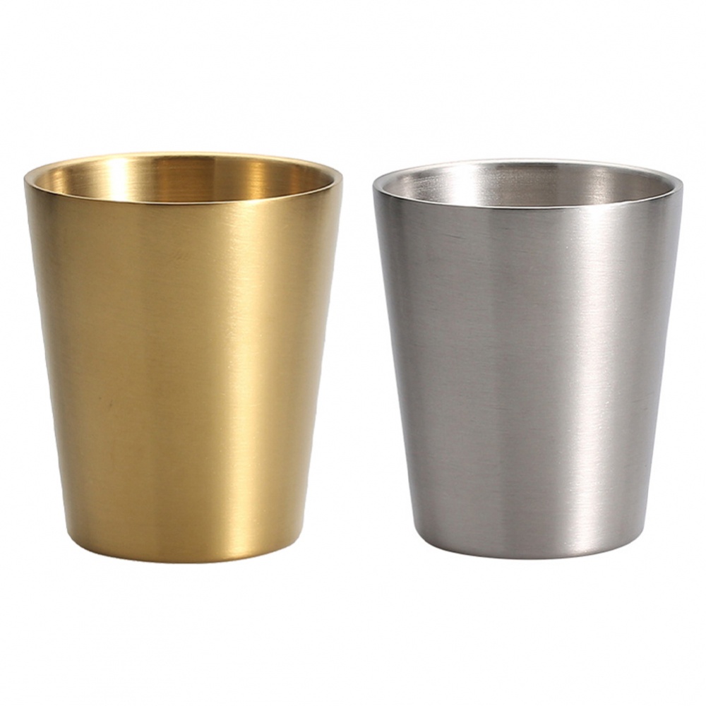 Cốc Uống Bia / Cà Phê Bằng Thép Không Gỉ Hai Lớp Dùng Khi Đi Cắm Trại Ngoài Trời