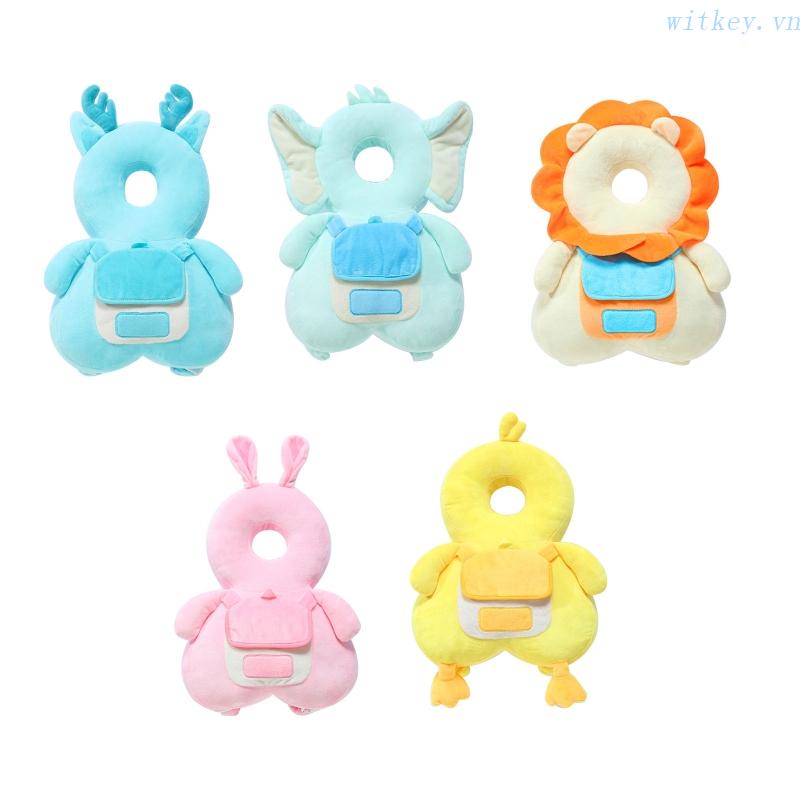 Gối Bảo Vệ Đầu Chống Rơi Hình Thú Hoạt Hình Dành Cho Bé Trai Gái