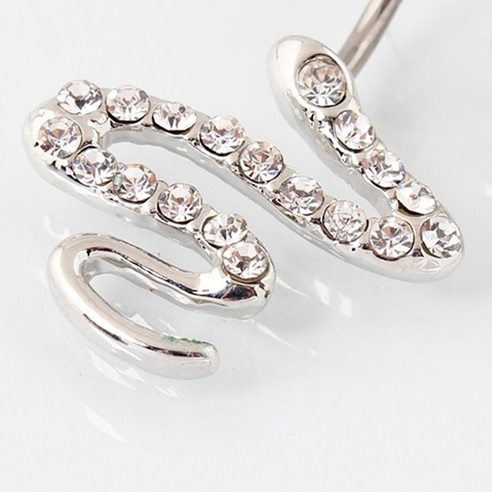 Khuyên Rốn Hình Rắn Đính Đá Cá Tính Cho Nữ