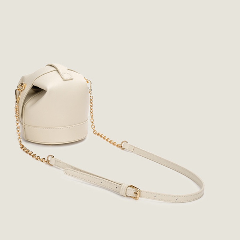 Túi Đeo Vai Màu Trơn Dây Xích Thời Trang Chất Lượng Cao Cho Nữ