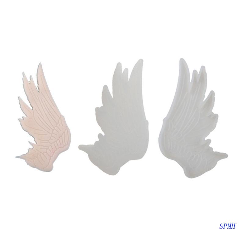 Khuôn Silicone Làm Móc Khóa Hình Đôi Cánh