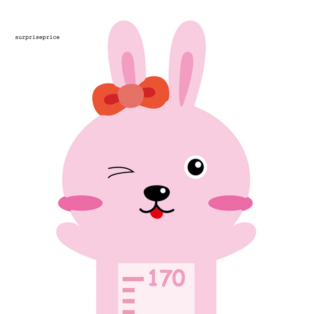 1 Bộ Sticker PVC Dán Tường Đo Chiều Cao Cho Bé