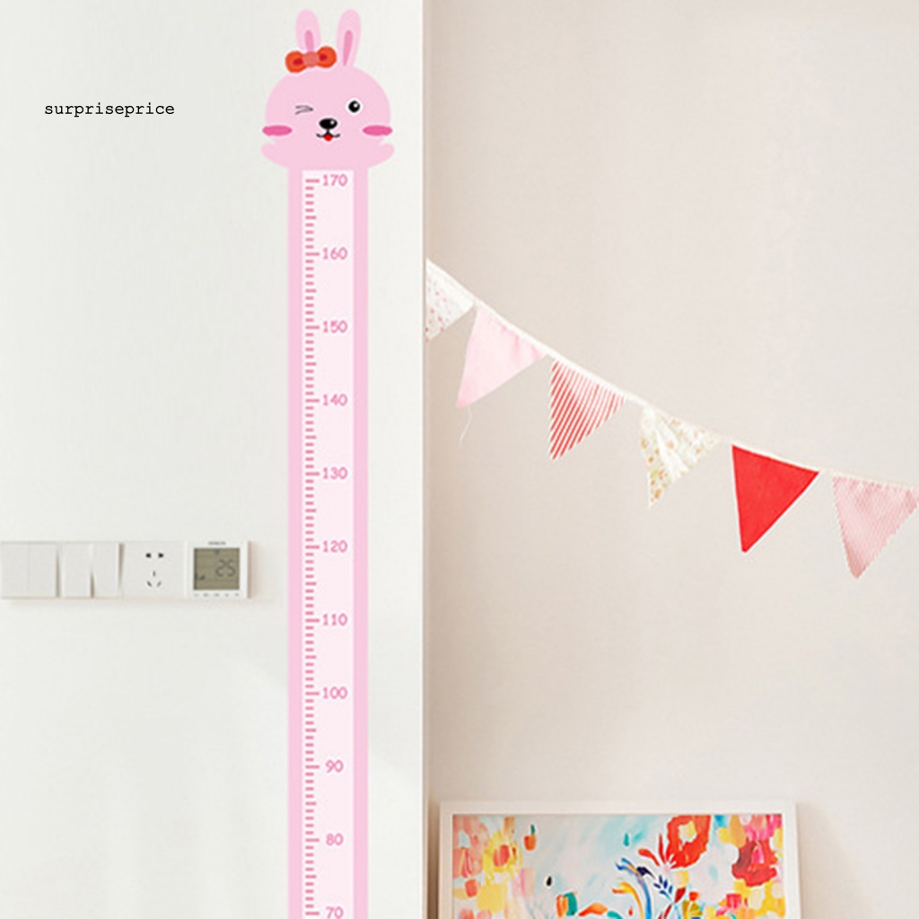 1 Bộ Sticker PVC Dán Tường Đo Chiều Cao Cho Bé