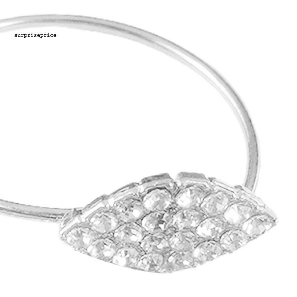 Spa Bộ 12 Vòng Nhẫn Kim Loại Cứng Chống Rỉ Sét Dùng Trang Trí Tiệc Cưới / Nội Thất Nhà