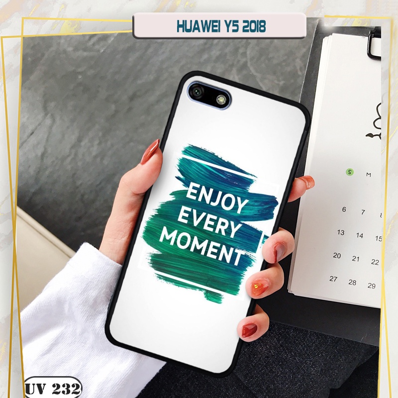 Ốp lưng nhám in hình cho điện thoại Huawei Y5 2017/Y5 2018/Y5 2019