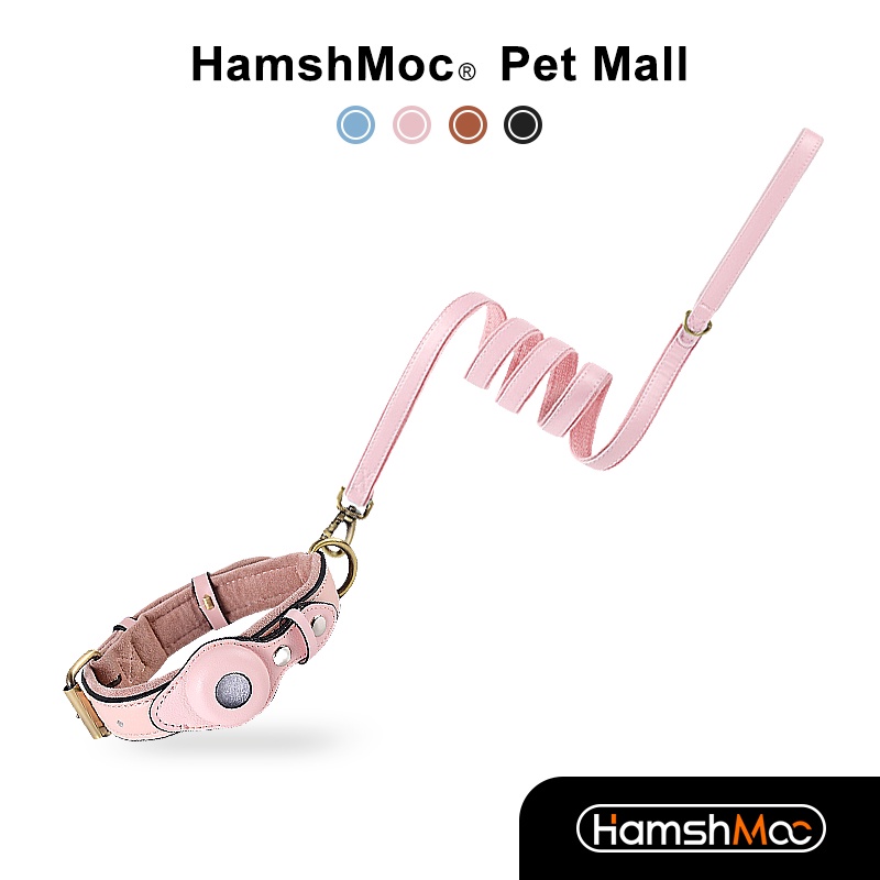 HamshMoc Vòng Cổ Hamsa BằNg Da Cho Thú Cưng 2