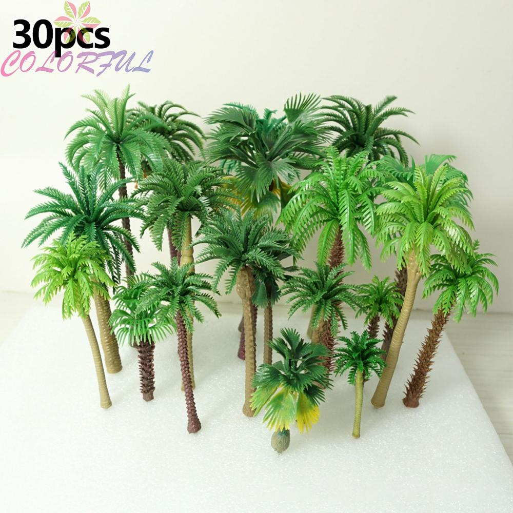 Mô Hình Cây Dừa Bằng Nhựa Dùng Trang Trí Tiểu Cảnh Độc Đáo