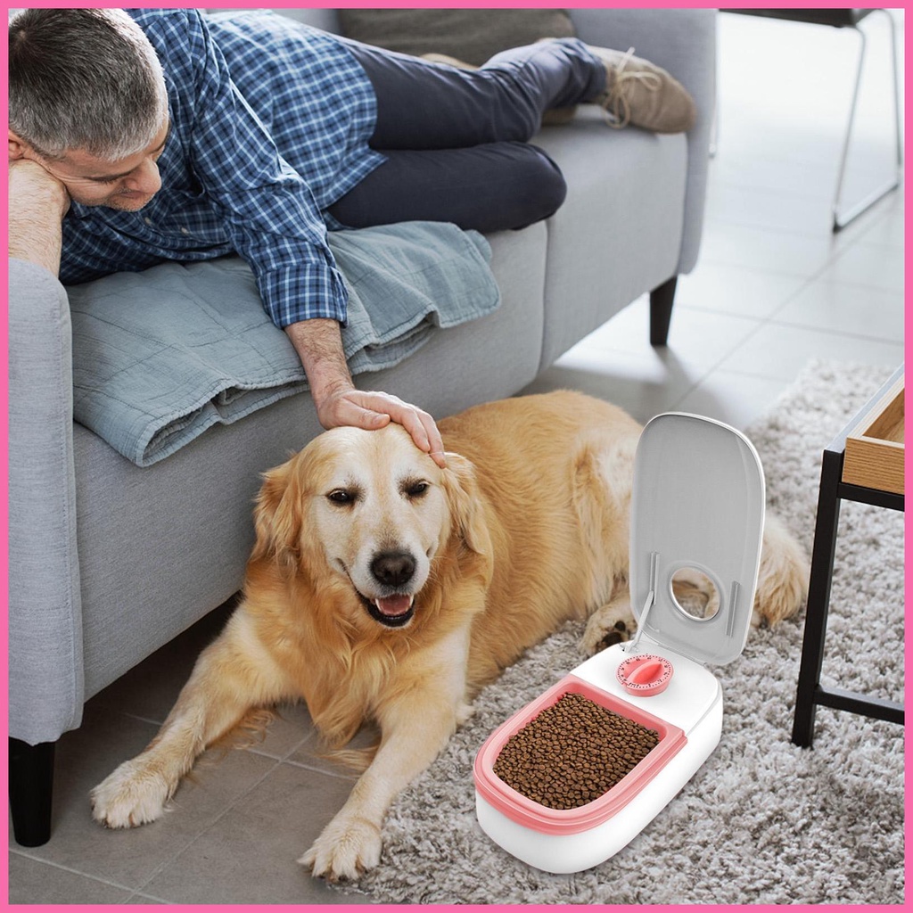 Máy Cho Thú Cưng Ăn Và Uống Nước Tự Động Có Thể Lập Trình