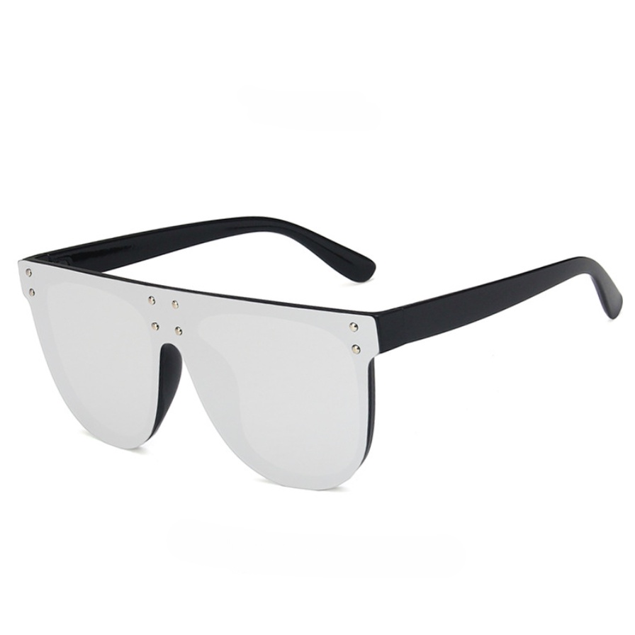 (AIMURUSI) COD Kính Mát Thời Trang Nữ Gọng Lớn Xuyên Biên Giới Đinh Tán Thủy Ngân