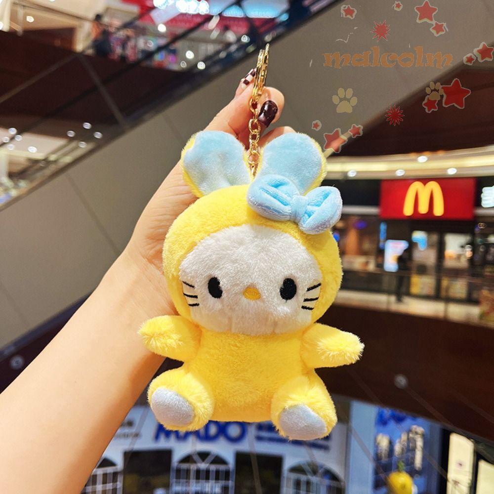 Móc Khóa Hình Thỏ Nhồi Bông Đáng Yêu