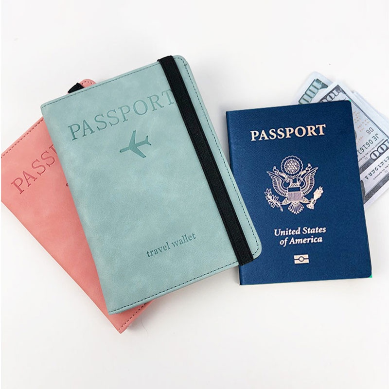 Ví Da pu Đựng Hộ Chiếu Và Thẻ Tín Dụng Du Lịch Hiệu AlphaZ