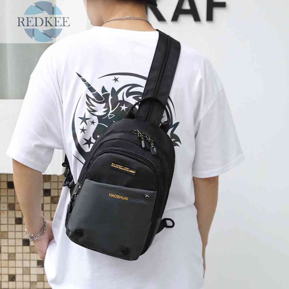 Túi Đeo Chéo Thể Thao Bằng Nylon Tùy Chỉnh Thời Trang Cho Nam