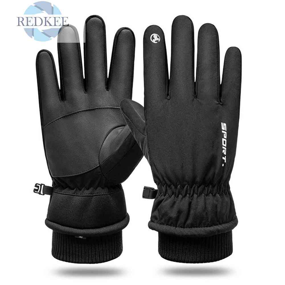 Găng Tay Trượt Tuyết Lái Xe Cảm Ứng Chống Thấm Nước