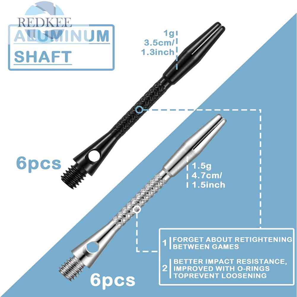 Set 12 Thanh Phi Tiêu Bằng Hợp Kim Nhôm Dùng Tập Thể Dục