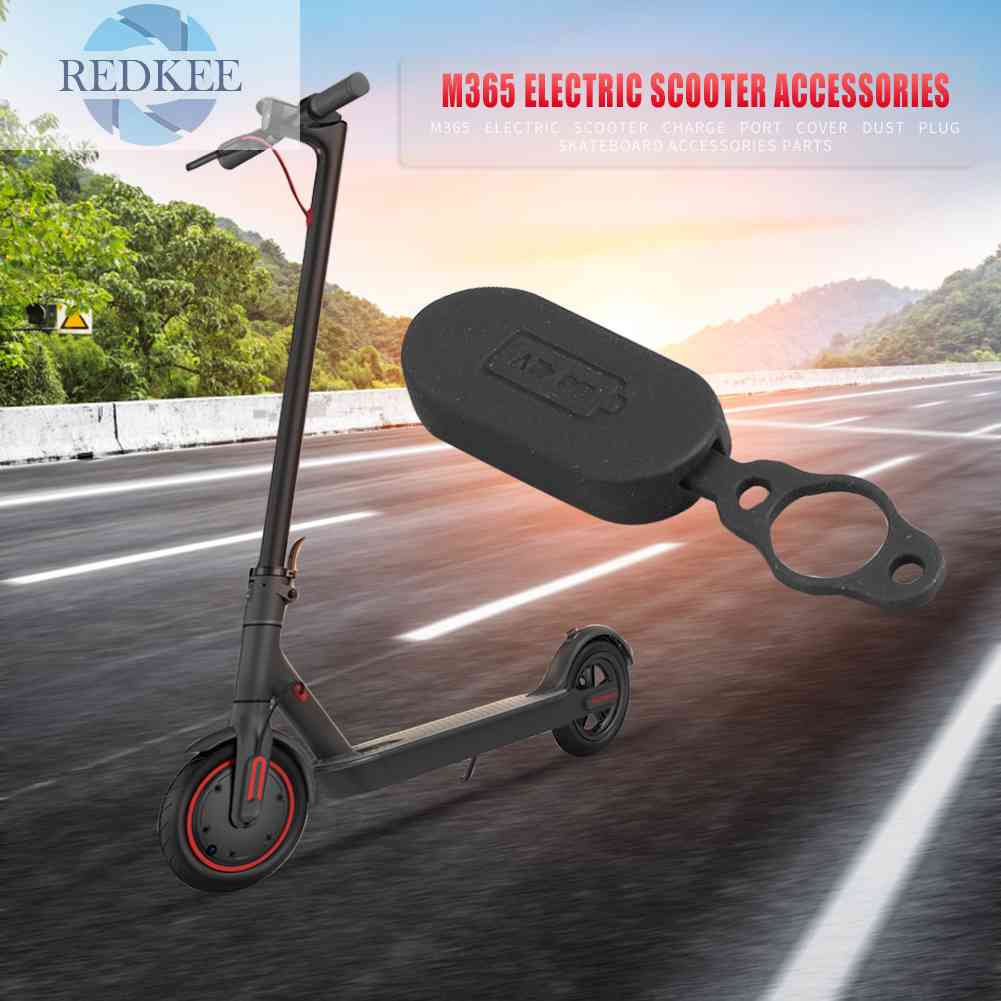 Vỏ Bọc Cổng Sạc Xe Scooter Điện Bằng Silicone Chống Bụi M365
