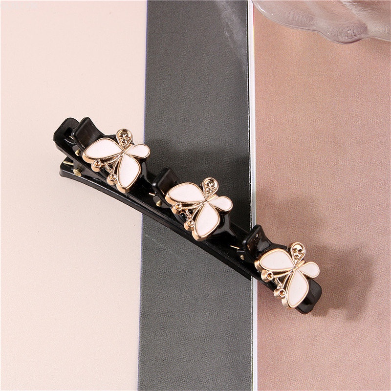 Kẹp Tóc Trang Trí Hình Bướm Đính Pha Lê Sang Trọng