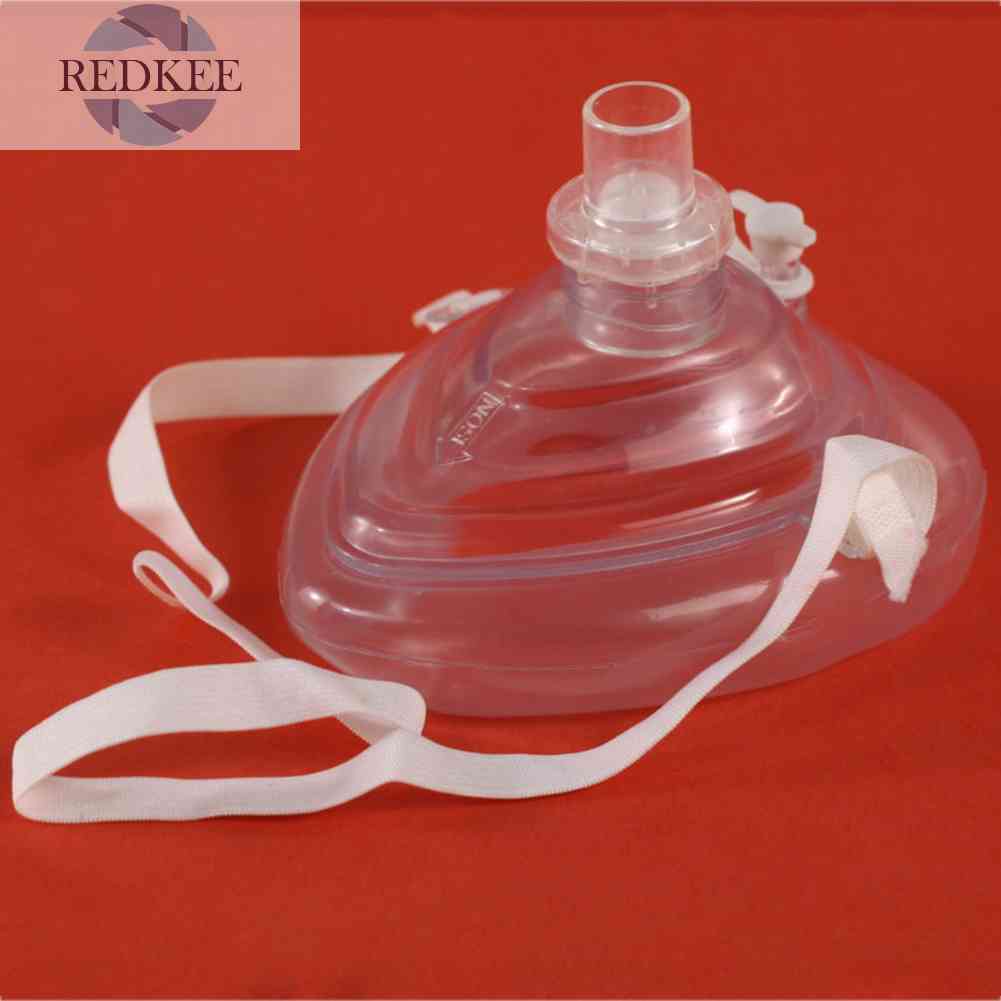 Mặt Nạ Thở CPR Có Van Thở Nhân Tạo Một Chiều Có Thể Tái Sử Dụng