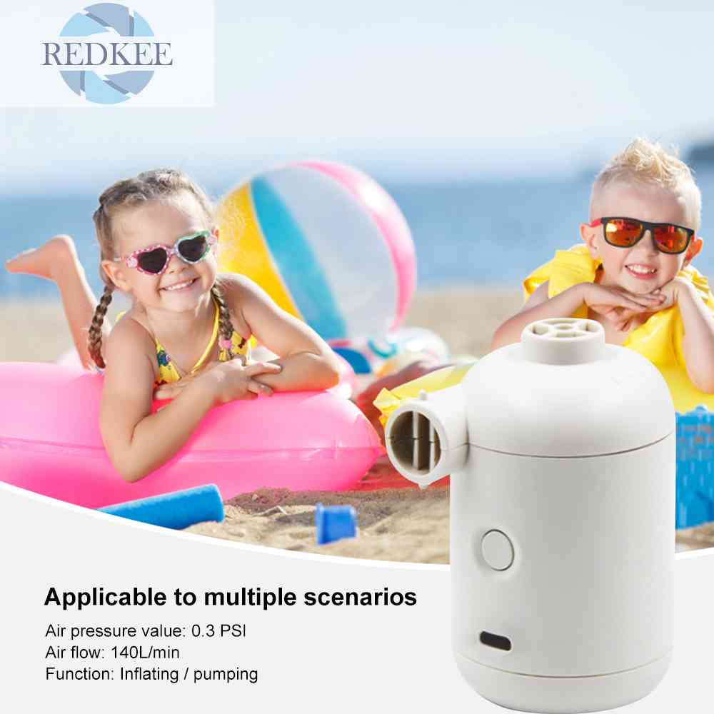 Máy Bơm Hơi Điện Tử Sạc Nhanh Cổng USB Mang Đi Tiện Dụng