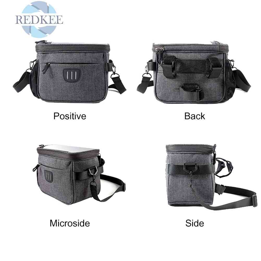 Túi Đựng Đồ 5L Gắn Khung Trước Xe Đạp Tiện Dụng