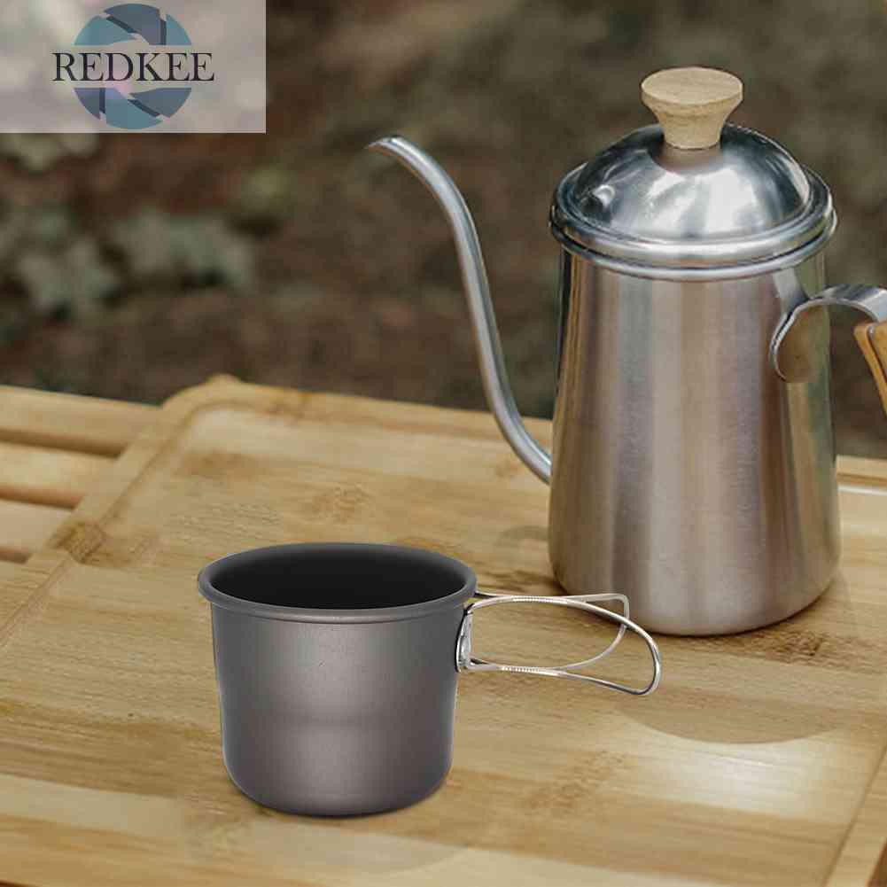 Cốc Uống Cà Phê Có Tay Cầm Có Thể Gấp Gọn Tiện Dụng