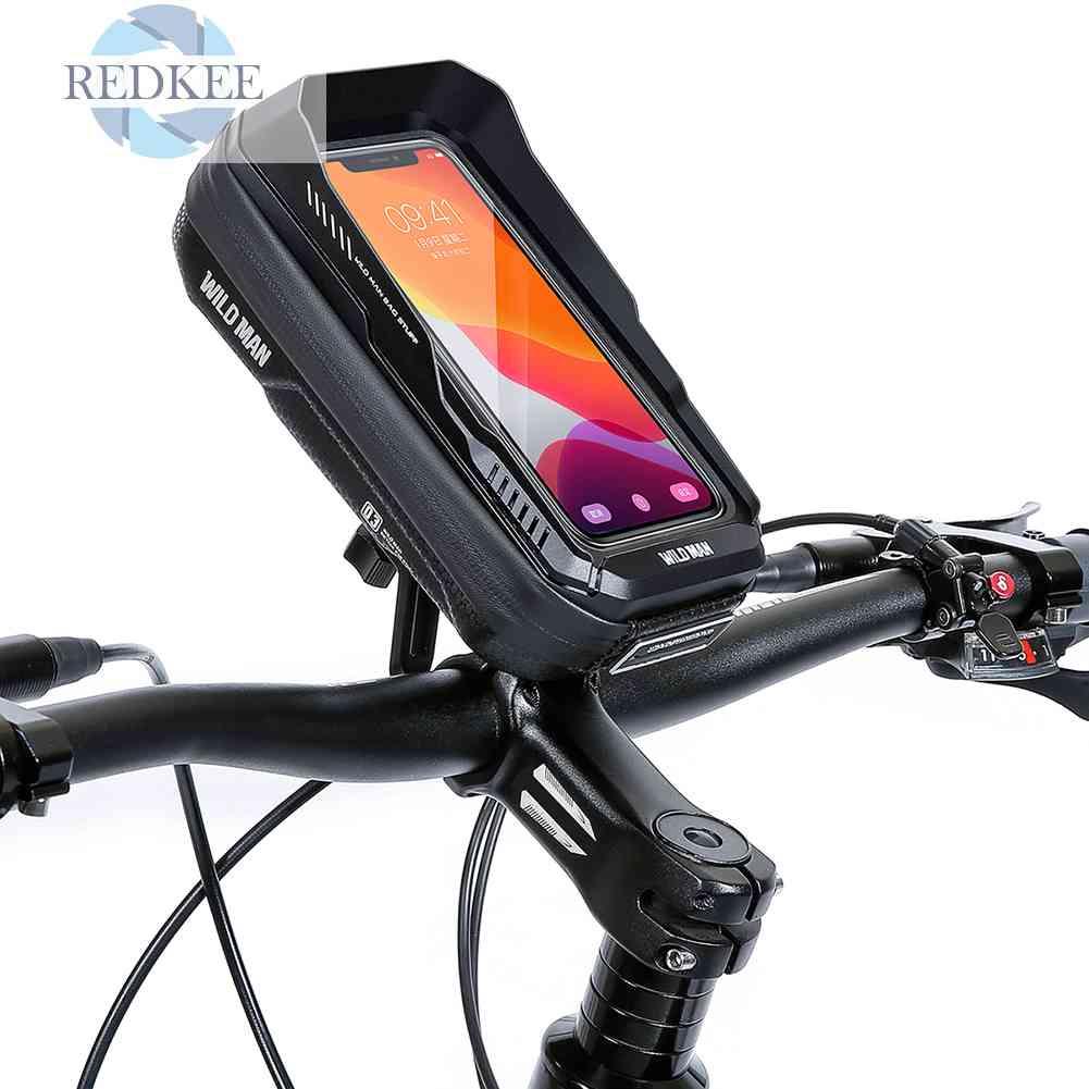 Túi Đựng Điện Thoại Gắn Tay Lái Xe Đạp Bằng EVA Cứng Chống Thấm Nước