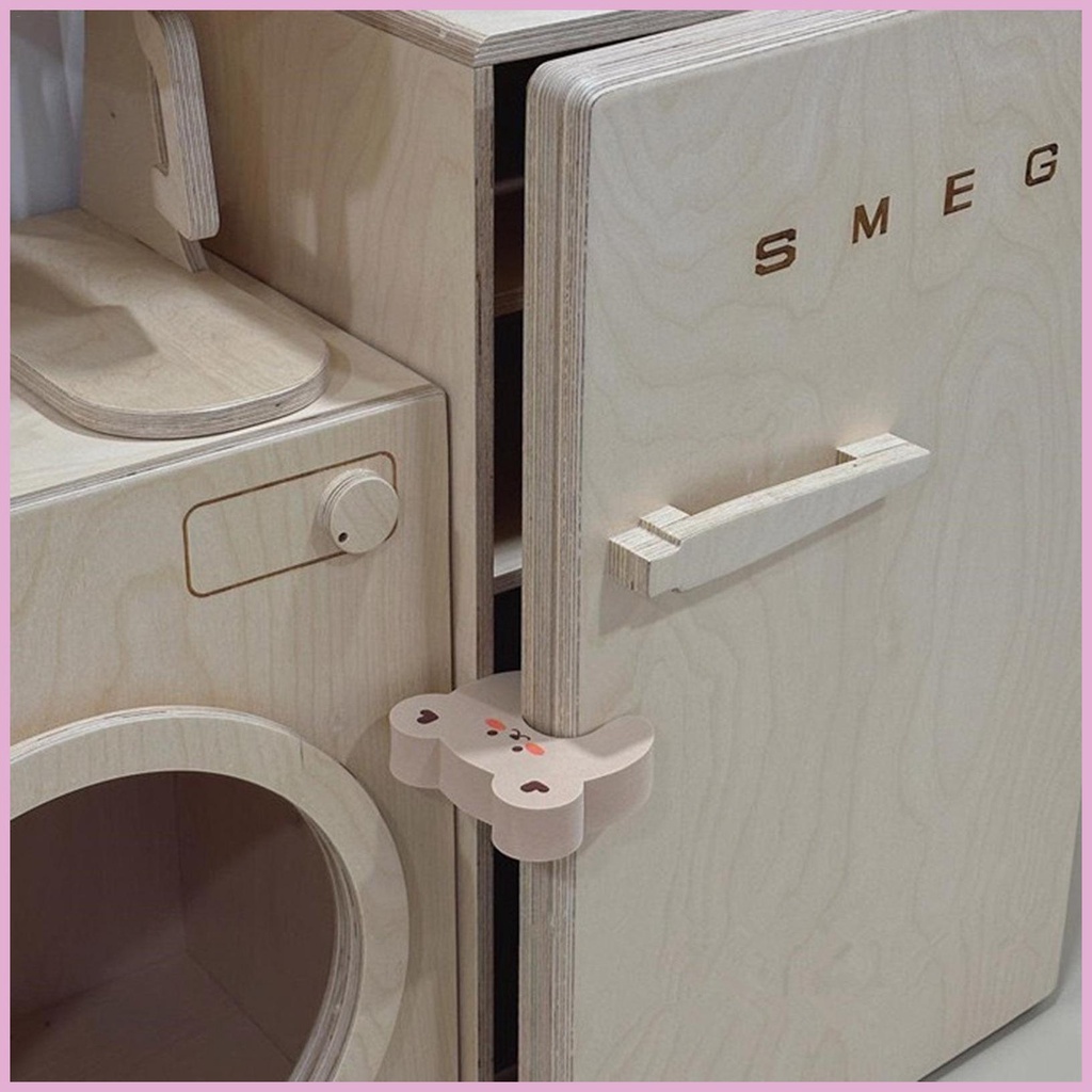 Miếng Chặn Cửa Chống Va Đập Họa Tiết Hoạt Hình Dễ Thương Bắt Mắt