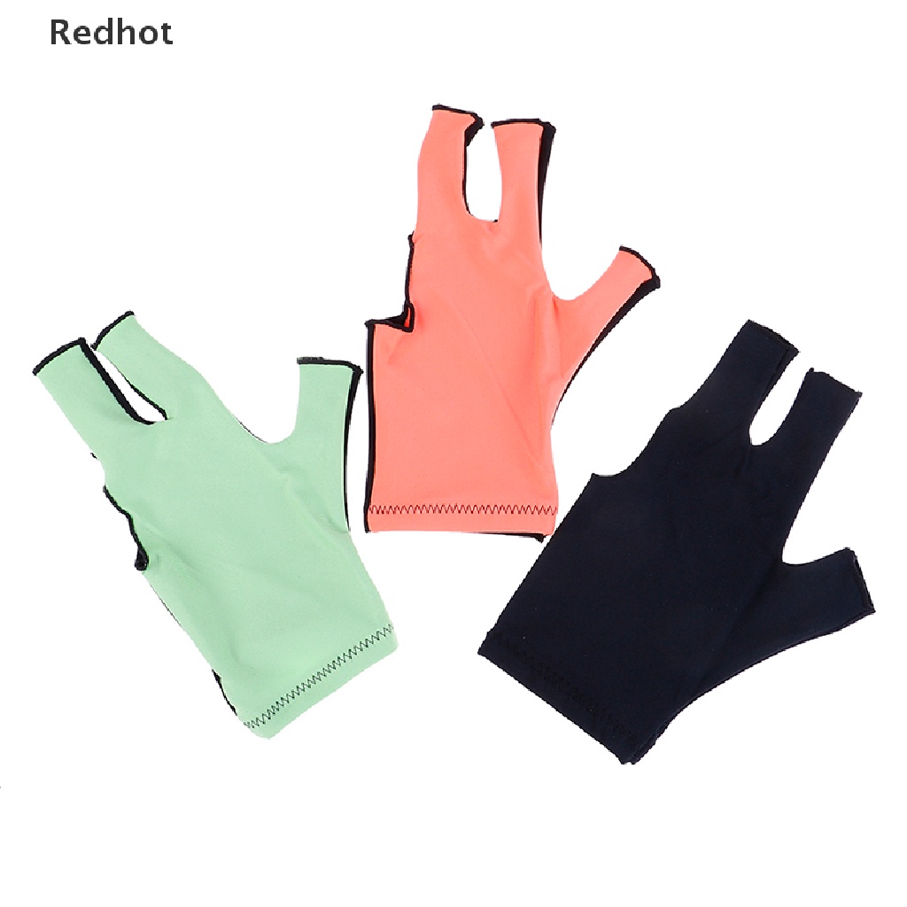 Găng Tay Trái / Phải 3 Ngón Bằng Vải Lycra Dùng Để Chơi Bida Giảm Giá Ở Bán Hàng