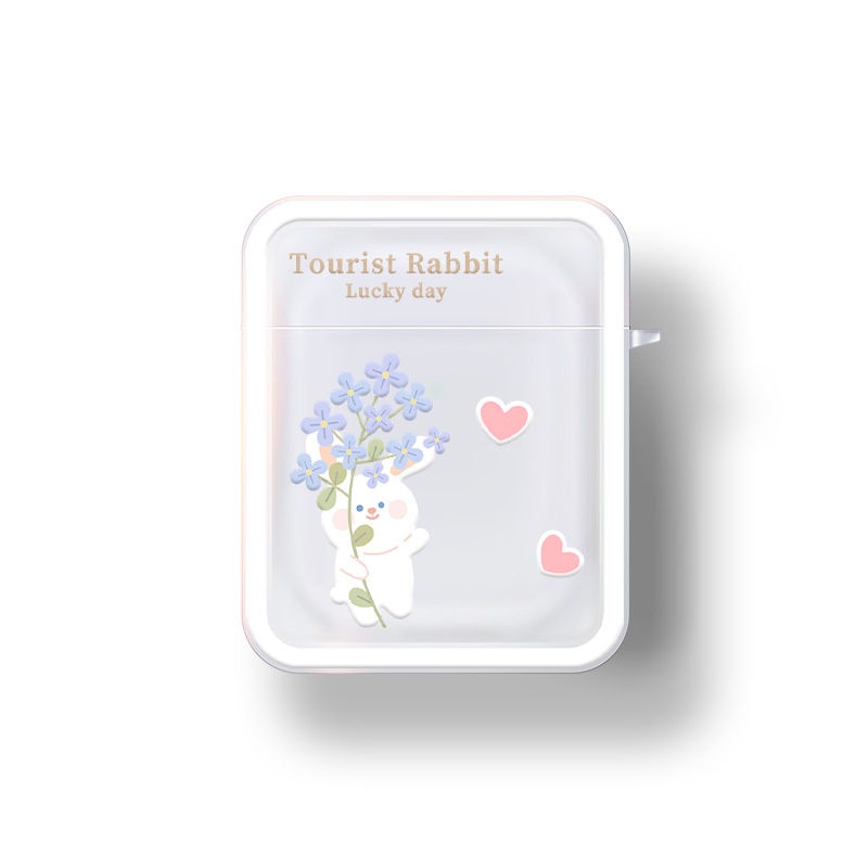 Vỏ Bảo Vệ Hộp Sạc Tai Nghe bluetooth airpods 1 2 2 pro Bằng Silicon Họa Tiết Hoạt Hình Dễ Thương silicone