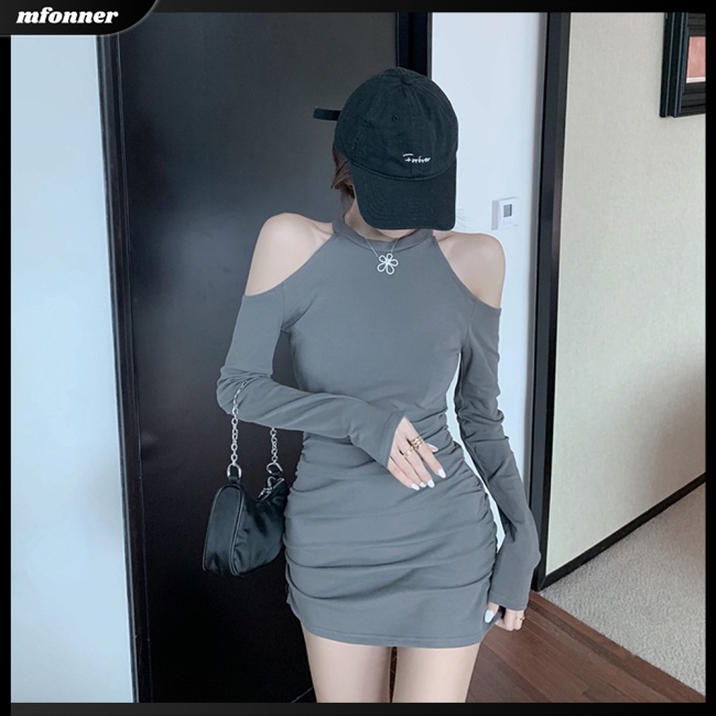 Đầm DàI Hở Vai Thanh LịCh Cho Nữ