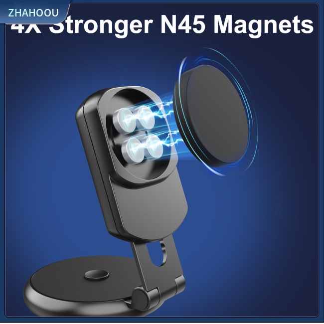 ☃Nhà Cửa☃ Giá Đỡ Điện Thoại Hít Nam Châm Xoay 360 Độ Tương Thích Với Tesla Model 3 / y