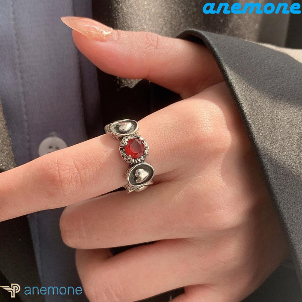 Nhẫn Hở Nhiều Màu Sắc Phong Cách Cổ Điển Sang Trọng Dành Cho Nữ