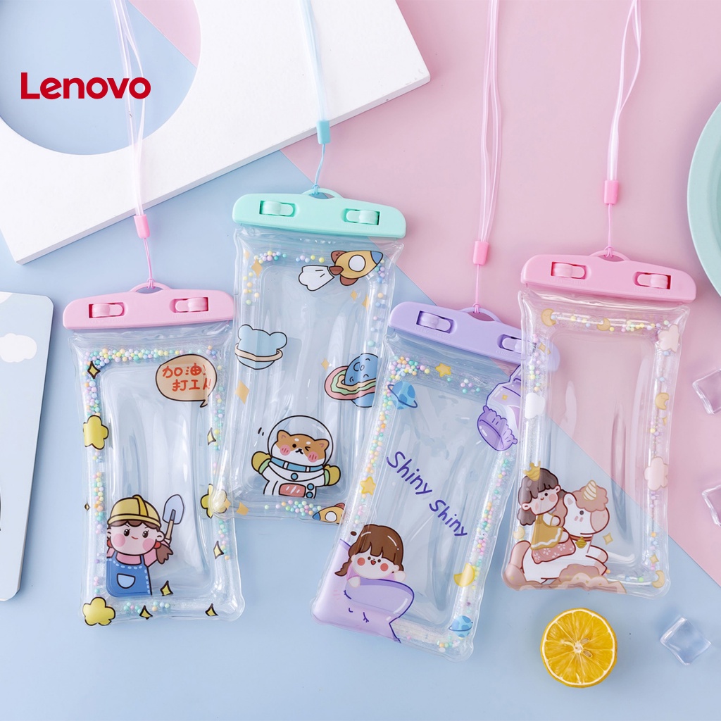 Túi Khí Nổi Siêu Mỏng Chống Nước IP68 In Họa Tiết Hoa Hướng Dương Cho Điện Thoại