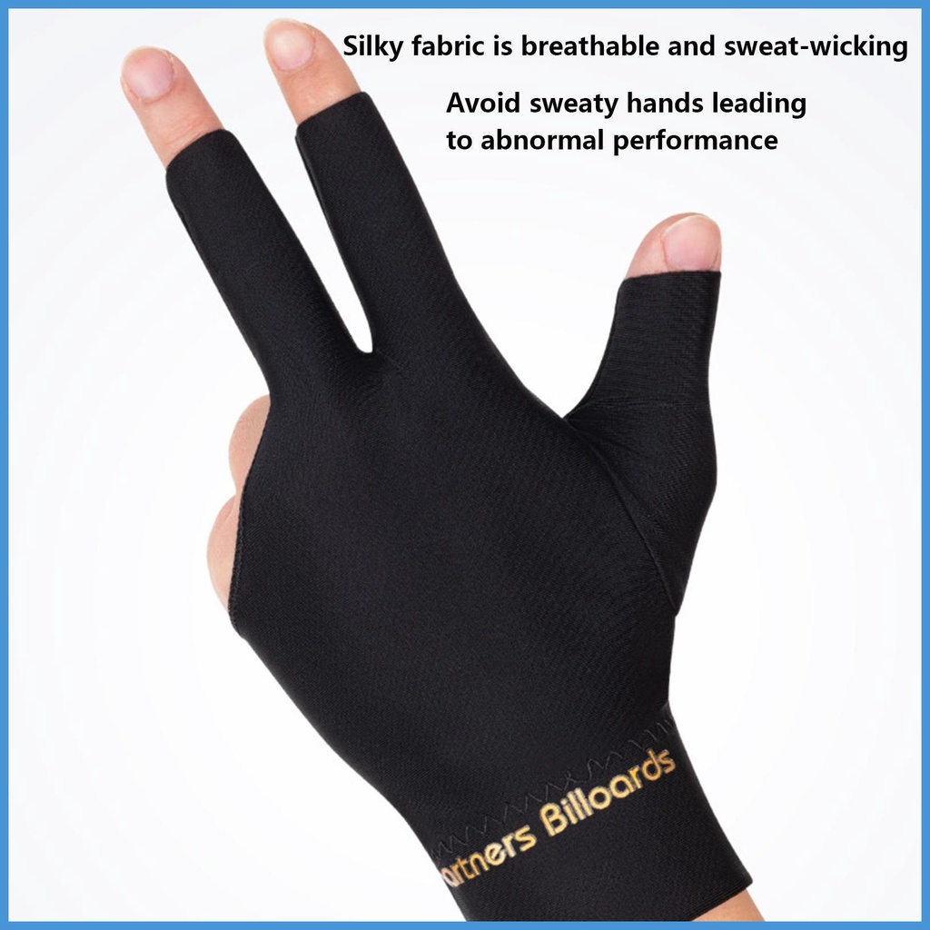 Găng Tay Ba Ngón Chống Trượt Dùng Để Chơi Bida