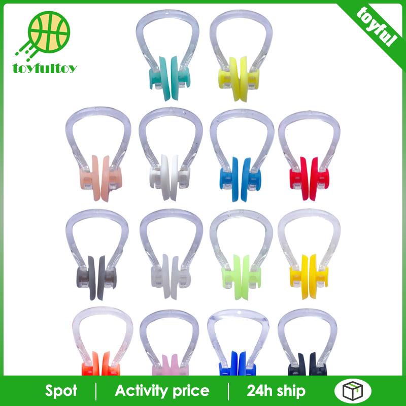 Set 14 Kẹp Mũi Bằng Silicone Bảo Vệ An Toàn Cho Bé Khi Đi Lặn