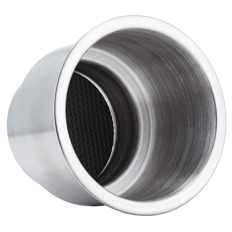 Giá đỡ cốc uống nước bằng thép không gỉ được chải bằng cống Thuyền biển Rv Người cắm trại