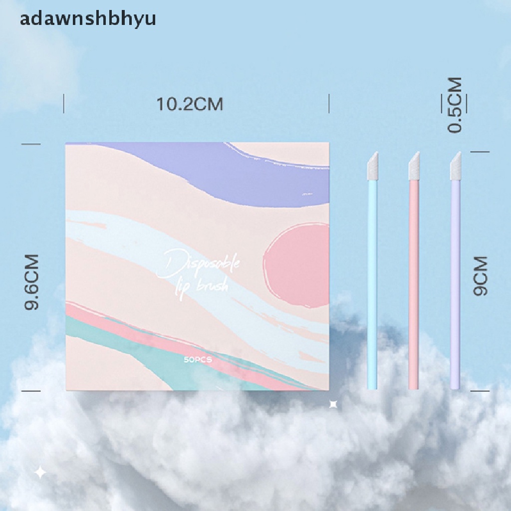 Bộ 50 Cọ Trang Điểm Môi Dùng Một Lần adawnshbhyu