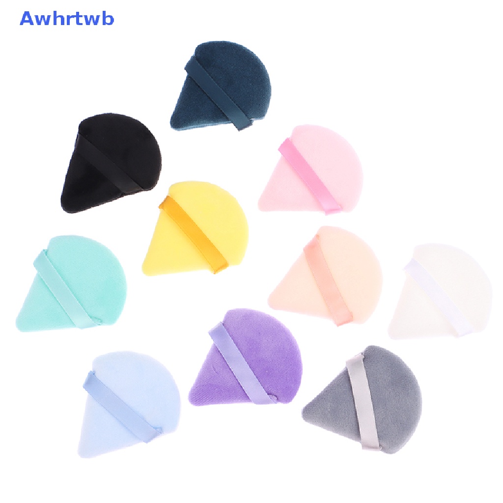 Set 12 Mút Trang Điểm Hình Tam Giác Có Thể Giặt Được Tiện Lợi Mới