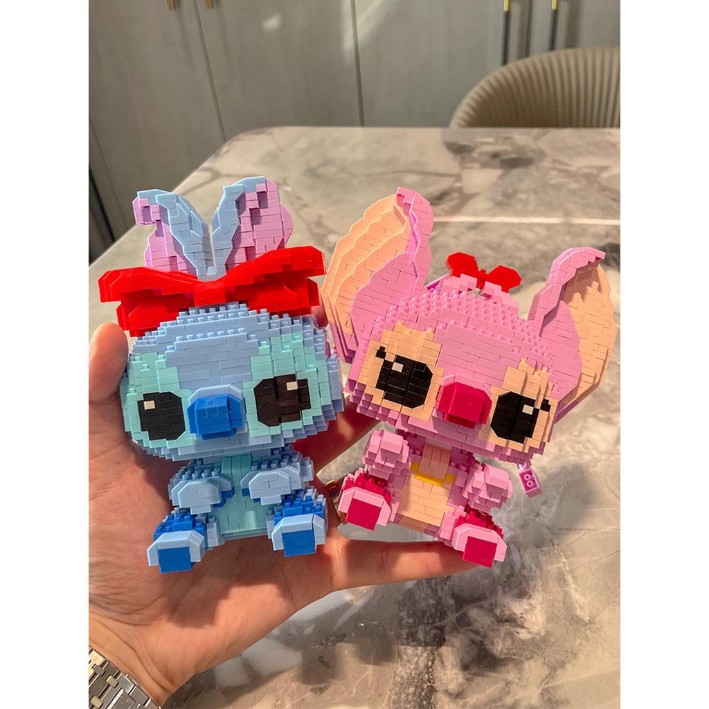 Bộ Đồ Chơi Lắp Ráp Mô Hình Stitch Cho Bé