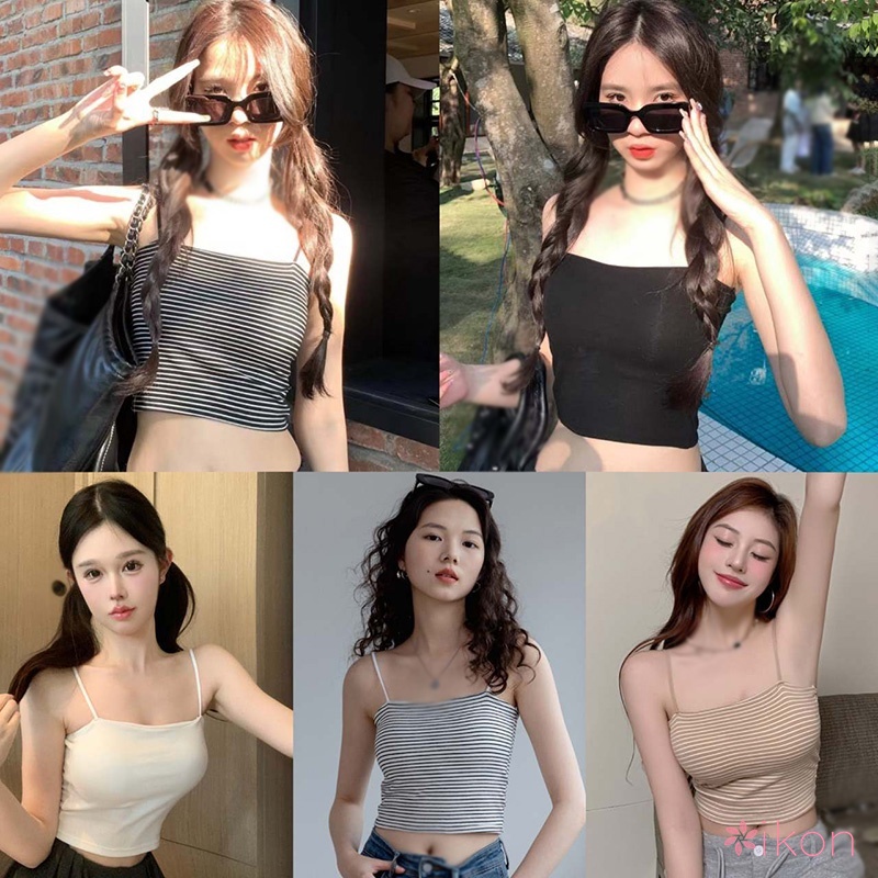 Áo Hai Dây Thời Trang Mùa Hè Hàn Quốc Cho Nữ