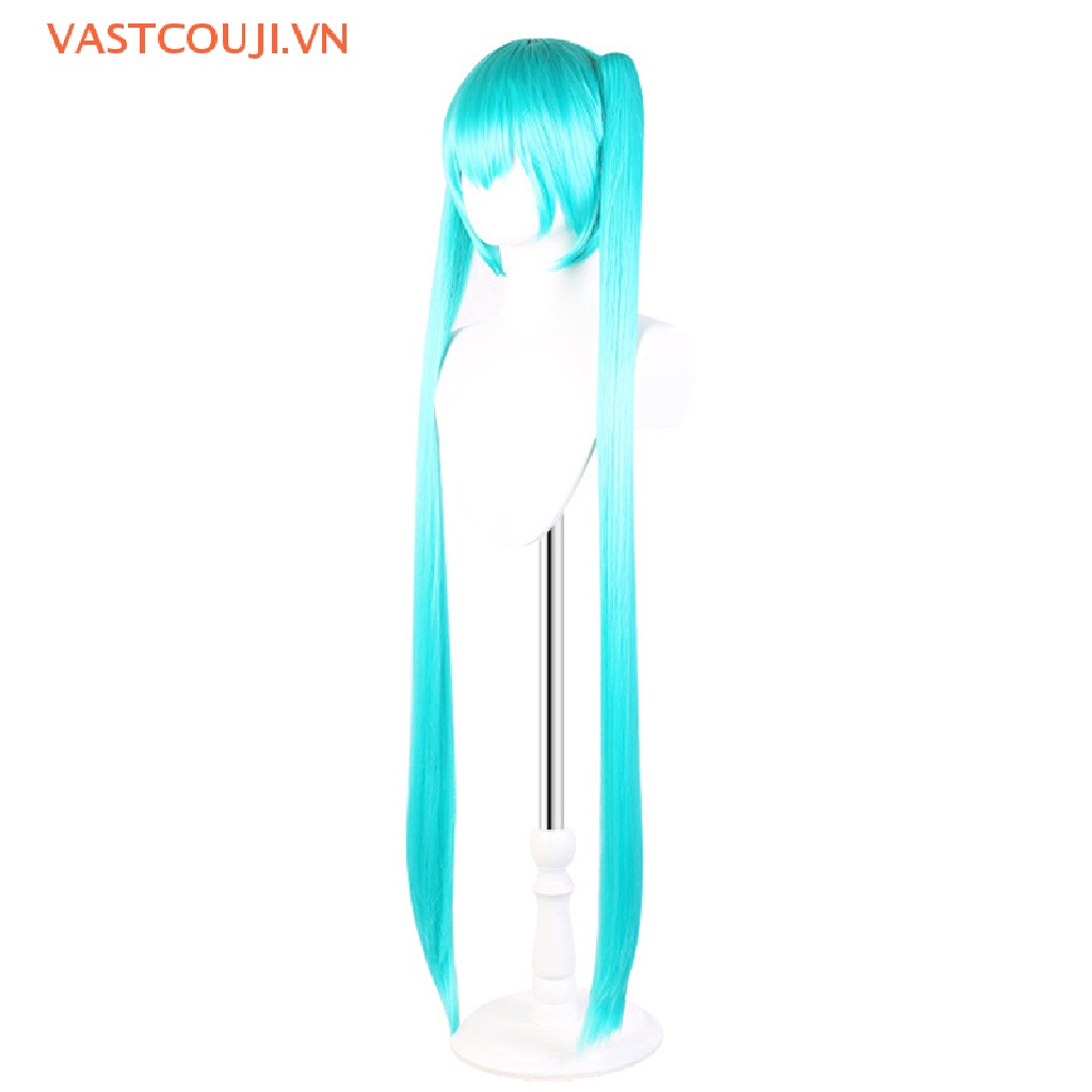 Tóc Giả Hóa Trang Nhân Vật Vocaloid 110cm Kèm 2 Kẹp