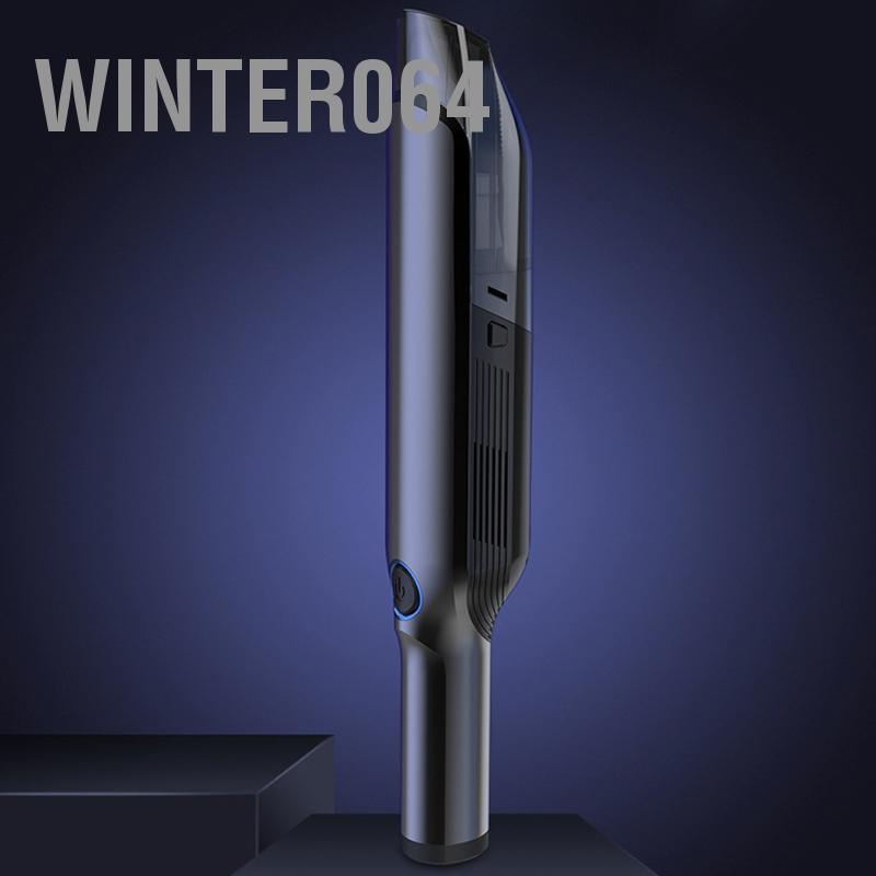 Winter064 Máy Hút Bụi Không Dây Cầm Tay Mini Có Thể Sạc Lại Công Suất Cao Cho Xe Hơi Gia Đình