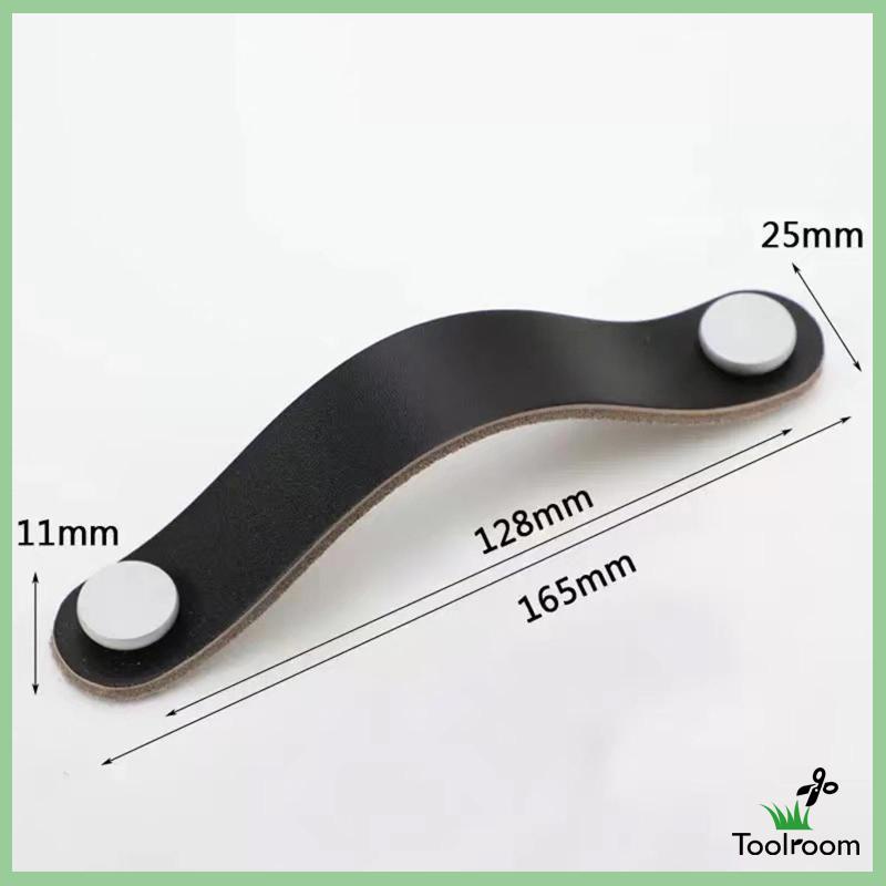 Tay Nắm Cửa Tủ Bằng Da PU Tiện Dụng Cho Nhà Bếp / Nông Trại