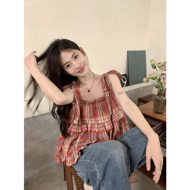 Set Đầm Hai Dây + Áo Khoác Không Tay Phong Cách Thời Trang Mùa Hè Dành Cho Nữ