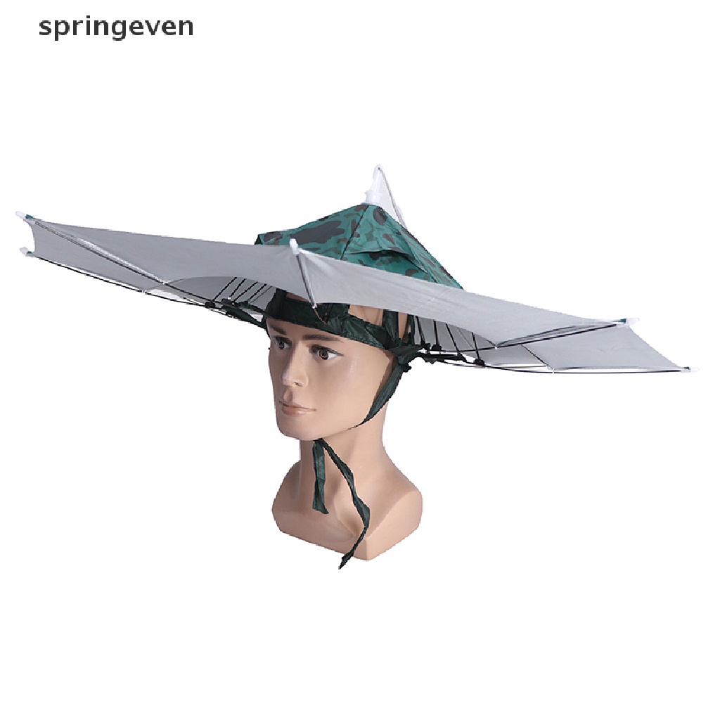 1 Dù Đội Đầu Có Thể Gấp Gọn Dùng Câu Cá Tiện Dụng