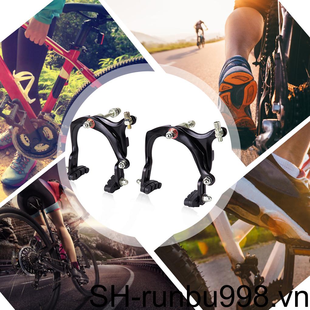 Set 2 Kẹp Phanh Xe Đạp Bằng Hợp Kim Nhôm Độ Bền Cao