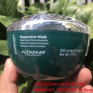 Mặt nạ phục hồi hư tổn Alfaparf Milano Semi Di Lino Reconstruction Reparative Mask 200ml (2026)