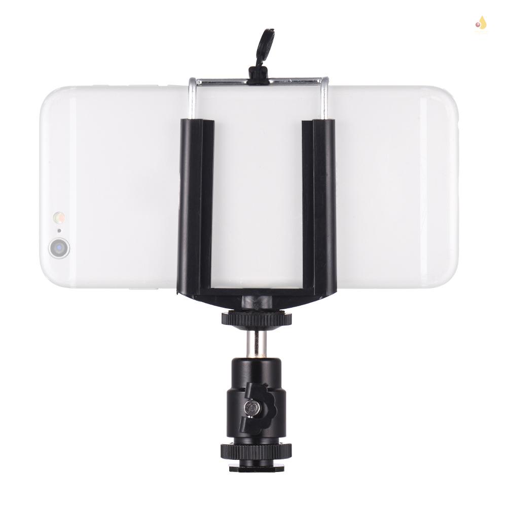 SAMSUNG HUAWEI Giá Đỡ Kẹp + Bóng Mini Có Thể Điều Chỉnh 1 / 4 Inch Chuyên Dụng Cho Chân Máy Ảnh