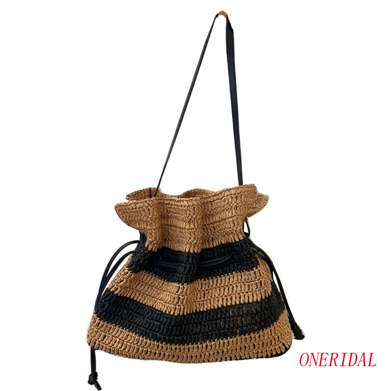 Túi cói Vai Bằng Rơm Thời Trang Sành Điệu Cho Nữ